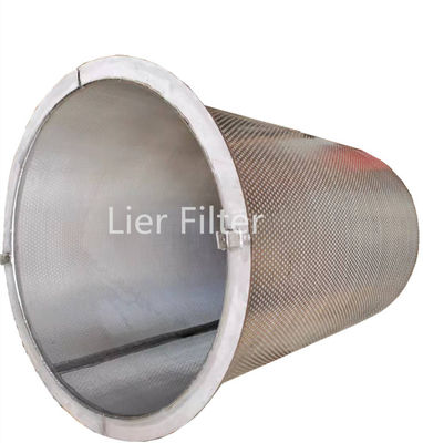 qualità  DN25-DN300 Industrial Basket Strainer High Filtration Capacity Low Pressure Loss fabbrica