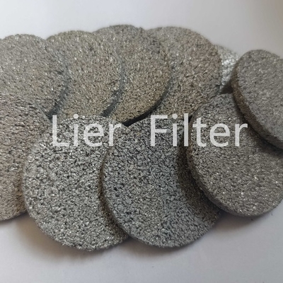 Filtro sinterizzato giro dalla polvere di metallo del diametro 30-80mm per industria chimica