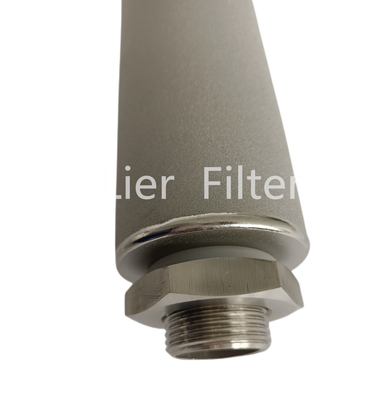 Filtro sinterizzato filtro sinterizzato ad alta temperatura dalla polvere di metallo della sonda del micron
