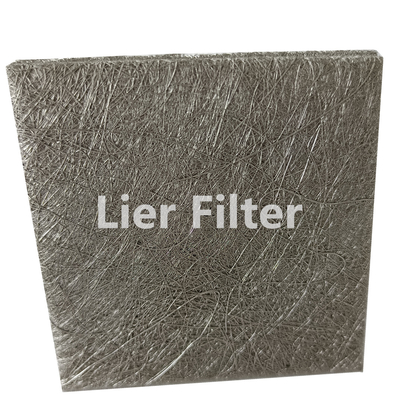 La fibra sinterizzata del metallo di acciaio inossidabile ha ritenuto il micron 1-1000 per il filtro