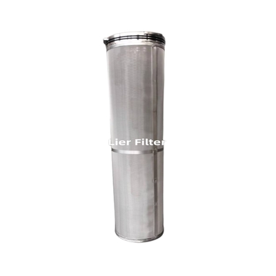 Cartuccia di filtro sinterizzata precisione di filtrazione dalla stalla 316L di acciaio inossidabile ad alta resistenza