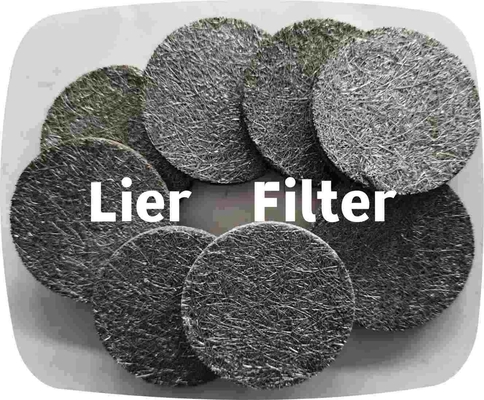 70um FeCrAl ha sinterizzato il feltro della fibra del metallo utilizzato nell'industria chimica