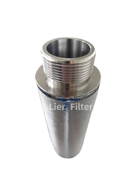 filtro sinterizzato standard dalla polvere di metallo 5um utilizzato nella filtrazione del poliestere