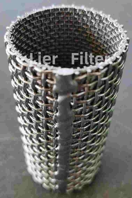 la norma di 5Um 316L ha sinterizzato l'operazione automatica di Mesh Filter Elements For Continuous