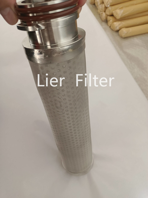 Porosità riutilizzabile di Mesh Filter Element 15%-45% del filo di rame