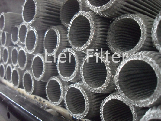 L'elemento filtrante piegante di acciaio inossidabile resiste a 30MPa a pressione 90MPa