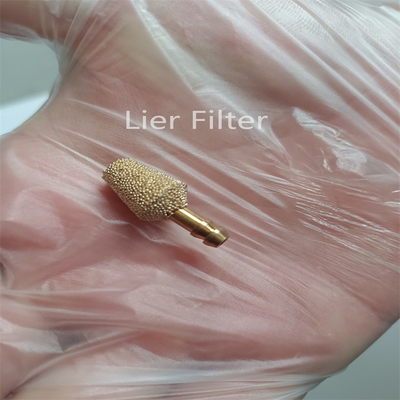Filtro sinterizzato 10 - 15 micron dalla polvere di metallo con distribuzione uniforme del poro