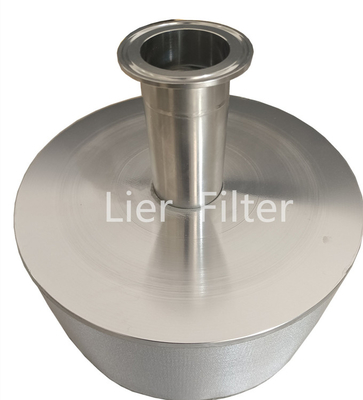 Il filtro a forma di durevole da SS304 SS316 SS316L ha perforato il metallo Mesh Funnel Filter