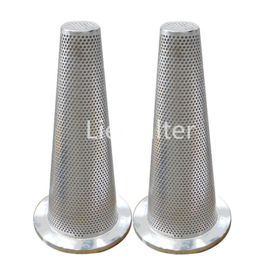 1-500 filtro a forma di cono dalla conduttura del giacimento di petrolio del filtro da grande flusso del micron