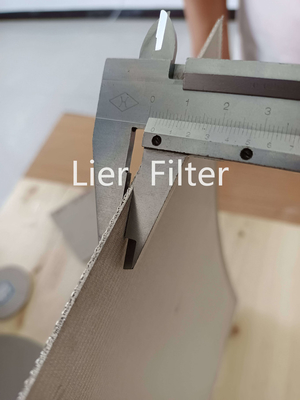 Alta filtro 1.7mm dal metallo sinterizzato di forza stalla meccanica densamente