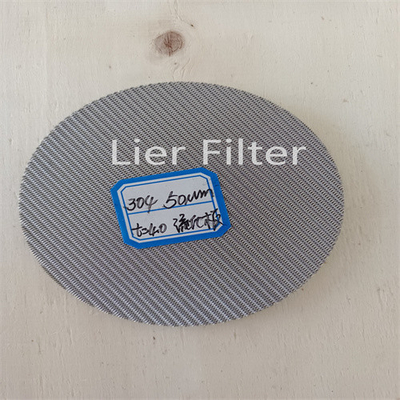 480C Mesh Filter sinterizzato ad alta temperatura filtro da acciaio inossidabile di 10 micron