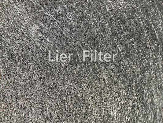 Pleatable FeCrAl pulibile ha sinterizzato porosità dei feltri della fibra del metallo l'alta