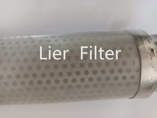 Elemento filtrante sinterizzato cilindro a letto fluidizzato del metallo per industria farmaceutica