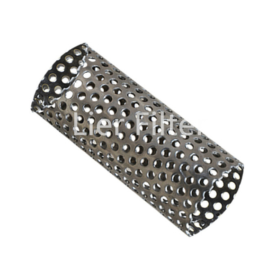 1-100 nastro metallico perforato del micron Mesh Perforated Stainless Steel Pipe