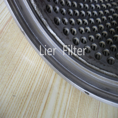 Il ODM dell'OEM ha perforato la maglia del nastro metallico maglia del filtro da acciaio inossidabile di 1 micron