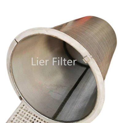 Alta perdita di pressione bassa di capacità di filtrazione del filtro industriale del canestro DN25-DN300