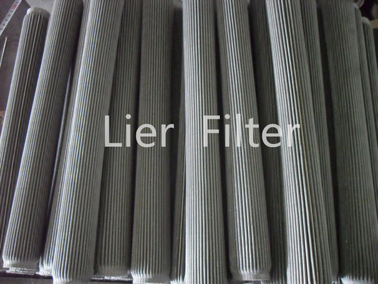 Permeabilità all'aria pieghettata dell'elemento filtrante della cartuccia di filtro dalla colata del polimero forte