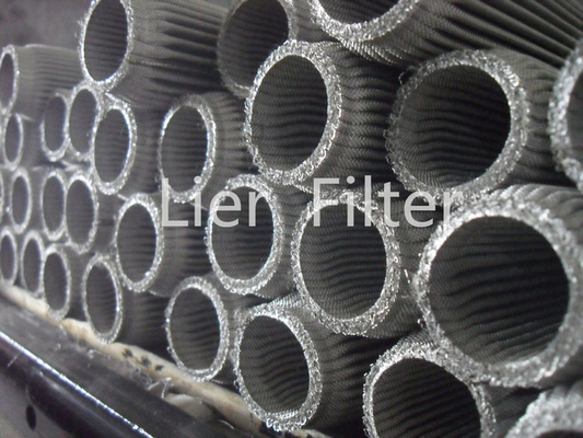 Capacità di tenuta piegata della sporcizia di alta porosità dell'elemento filtrante di acciaio inossidabile alta